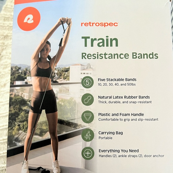 Retrospec Train Resistance Bands NWOT - Picture 3 of 3